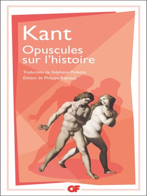 cover image of Opuscules sur l'histoire